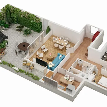 Apartmán Lage, Familienfreundlich Mit Garten & Parkplatz - Bis Zu 6 Pers - Family & Friends *